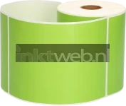 Huismerk Zebra verzendetiketten 102x150 groen Product only