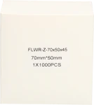 Huismerk Zebra thermische etiketten 70 x 50 10-Pack wit Front box
