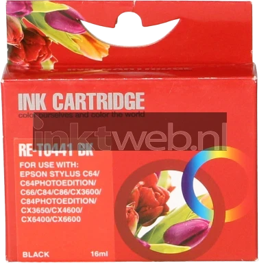 Huismerk Epson T0441 zwart