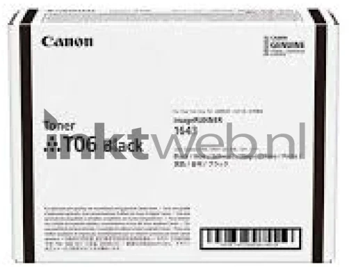 Canon T06 toner zwart Front box