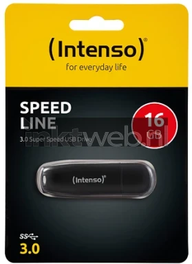Intenso Speed Line USB flash drive 16GB zwart