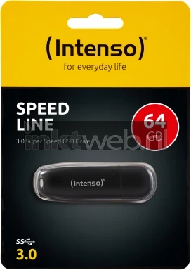 Intenso Speed Line USB flash drive 64GB zwart