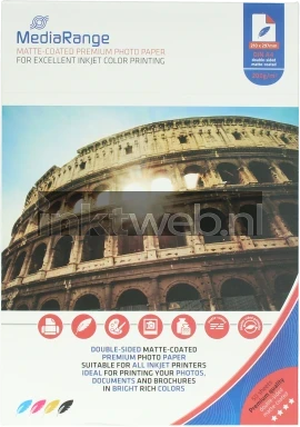 MediaRange Fotopapier Mat | A4 | 200 gr/m² 50 vellen
