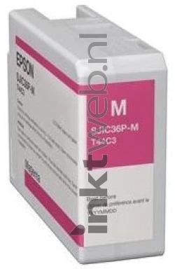 Epson SJIC36P magenta Product only