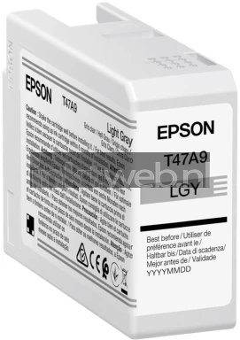 Epson T47A9 UltraChrome Pro 10 licht grijs Product only