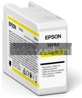 Epson T47A4 UltraChrome Pro 10 geel Product only