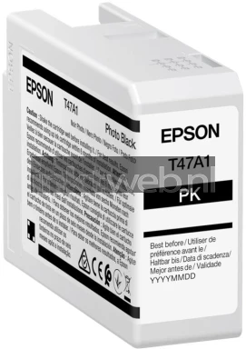 Epson T47A1 UltraChrome Pro 10 foto zwart Product only