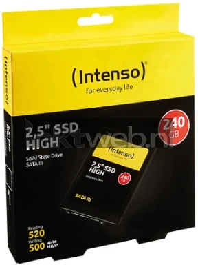 Intenso 2.5 SSD 240GB zwart