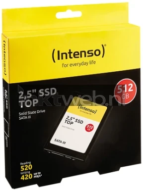 Intenso 2.5 SSD Drive Internal 512GB