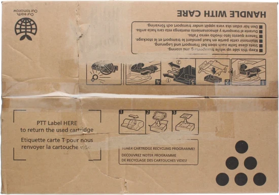 Ricoh 821231 (Transport schade stickerresten) zwart