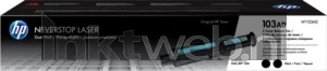 HP 103A 2pack zwart Front box
