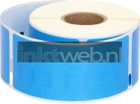 Huismerk Dymo 99012 adreslabel breed blauw Product only