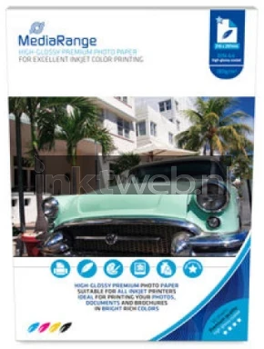 MediaRange fotopapier Hoogglans | A4 | 180 gr/m² 1 stuks