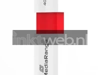 MediaRange USB flash drive 4GB color edition rood Product only