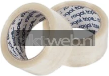 ROYAL TACK PP verpakkingsplakband 48mm x 66m 6-pack transparant (Origineel)