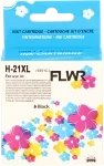 FLWR HP 21XL zwart (Huismerk (remanufactured))