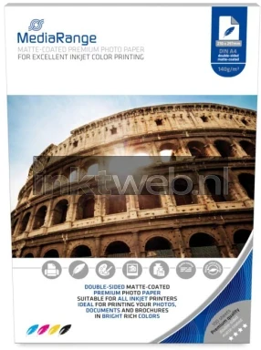 MediaRange Fotopapier Mat | A4 | 140 gr/m² 100 vellen