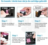 Huismerk G&G 302XL EcoSaver 3-in-1 pack kleur Diverse