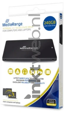 MediaRange Interne Solid State Drive 240GB zwart