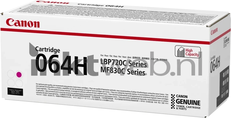 Canon 064H magenta Front box