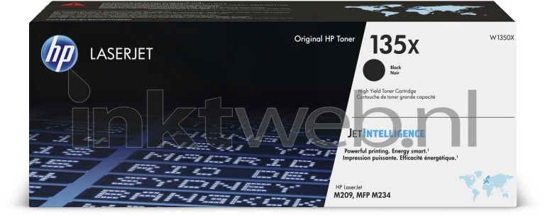 HP 135X zwart