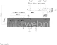 Neomounts FPMA-D550NOTEBOOK | Monitorarm, notebookarm en bureauklem zwart Product only