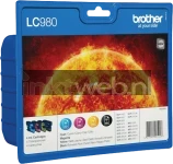 Brother LC-980 Multipack zwart en kleur (Origineel)