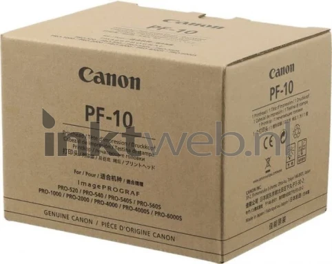 Canon PF-10 Front box