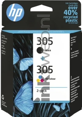 HP 305 Multipack zwart en kleur