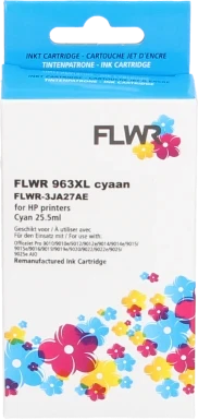FLWR HP 963XL cyaan