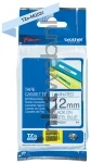 Brother TZe-MQ531 zwart op blauw breedte 12 mm