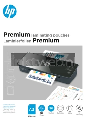 HP Premium lamineerfolie A3 125 micron | 50 vellen