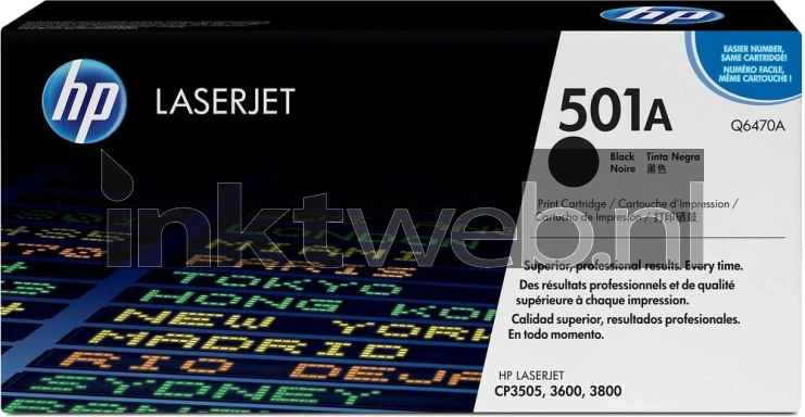 HP 501A zwart