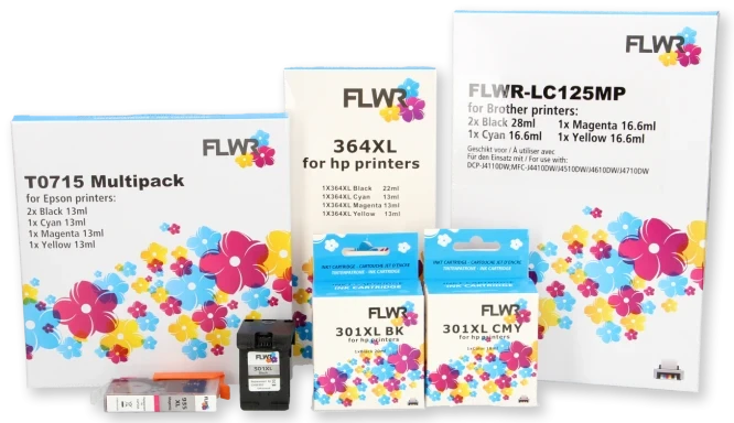 Huismerk FLWR Retail Cartridges Starterspakket