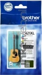 Brother LC-421XL Multipack 4-pack zwart en kleur Front box