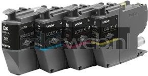 Brother LC-421XL Multipack 4-pack zwart en kleur Product only