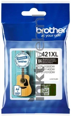Brother LC-421XLBK zwart