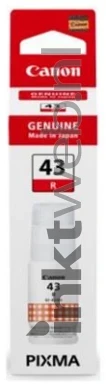 Canon GI-43R inktfles rood Front box