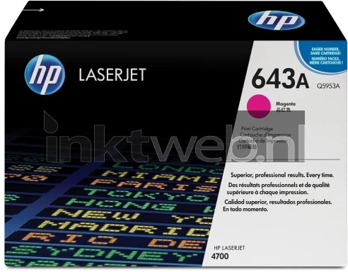 HP 643A magenta
