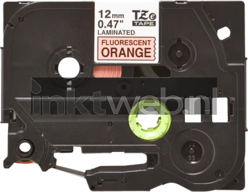 Huismerk Brother  TZe-B31 oranje op  breedte 12 mm Product only