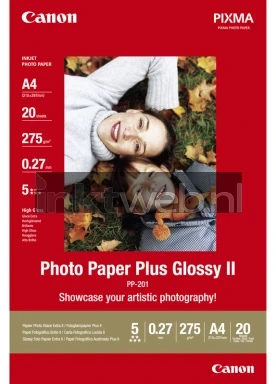 Canon PP-201 Fotopapier Glans | A4 | 260 gr/m² 20 stuks
