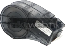 Huismerk Brady  M21-750-499 gelamineerde vinyl tape zwart op wit breedte 19.1 mm Product only