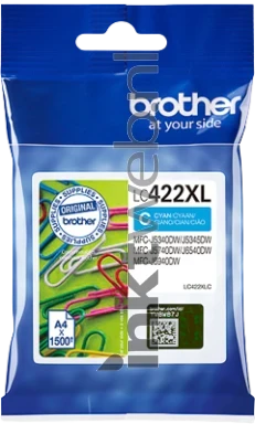 Brother LC-422XL cyaan