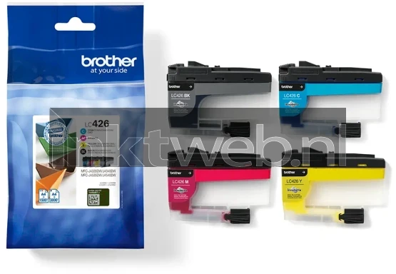 Brother LC-426 Multipack zwart en kleur
