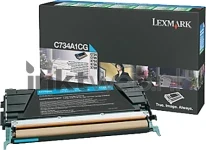 Lexmark C734A1CG toner cyaan (Origineel)