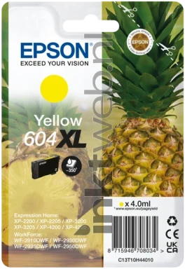 Epson 604XL geel