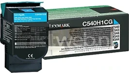 Lexmark C540H1CG cyaan (Origineel Hoge Capaciteit)