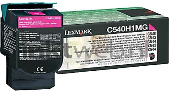 Lexmark C540H1MG Combined box and product