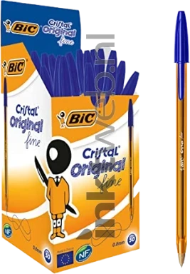 BIC Cristal Fine Balpen 0,8mm Blauw 50 stuks