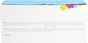 FLWR HP 124A geel Back box